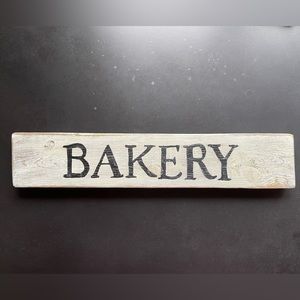 Hand Painted BAKERY Sign